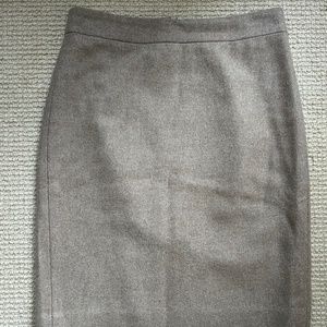 Jcrew Wool Pencil Skirt Size 00